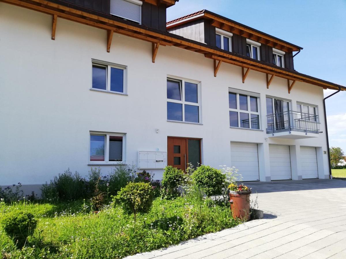 Ferienwohnungen Weishaupt, Pfingstweider Str. 30 梅肯博伊伦 外观 照片